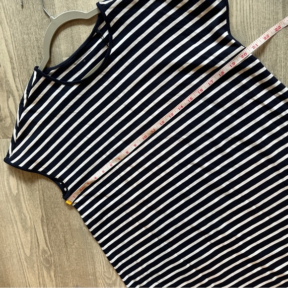 NWT Universal Standard Geneva Navy Striped Midi Dress XS - Picture 11 of 12
